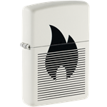 Zippo Linear Zippo Flame B&W - 46485