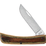 Case Crossroads XR Sod Buster Jr. Brown/Green Wood 66381 - Engravable