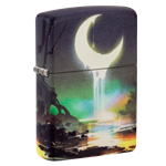 Zippo Glow In The Dark Dripping Moon Scene - 46259