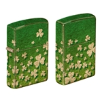 Zippo Fusion Clovers Brass - 55649